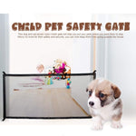 Magic Dog Gate Ingenious Mesh Dog Fence For Indoor and Outdoor Safe Pet Dog gate Safety Enclosure Pet supplies Dropshipping